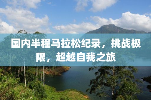 国内半程马拉松纪录，挑战极限，超越自我之旅