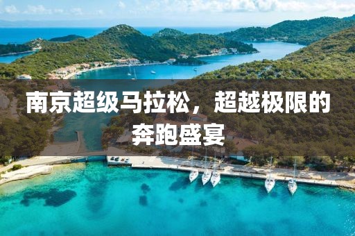 南京超级马拉松，超越极限的奔跑盛宴