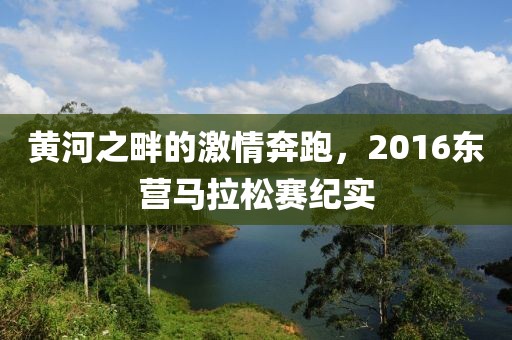 黄河之畔的激情奔跑，2016东营马拉松赛纪实