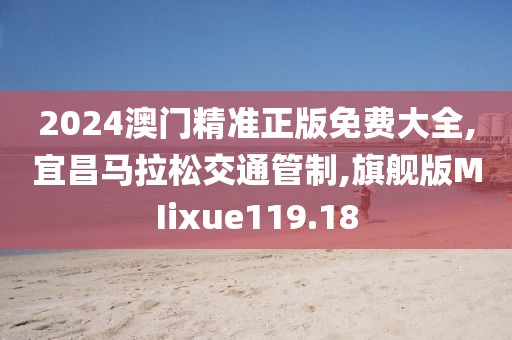 2024澳门精准正版免费大全,宜昌马拉松交通管制,旗舰版MIixue119.18