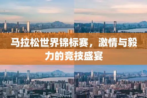 马拉松世界锦标赛，激情与毅力的竞技盛宴