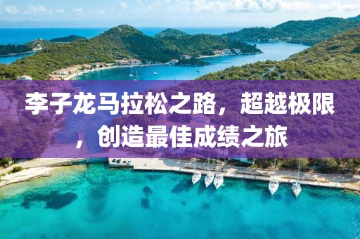李子龙马拉松之路，超越极限，创造最佳成绩之旅
