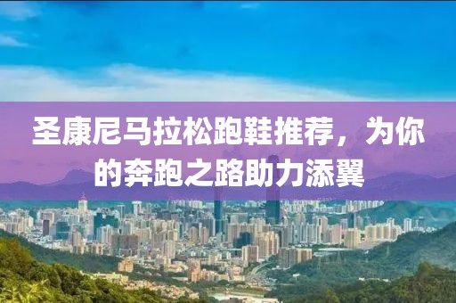 圣康尼马拉松跑鞋推荐，为你的奔跑之路助力添翼