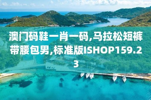 澳门码鞋一肖一码,马拉松短裤带腰包男,标准版ISHOP159.23