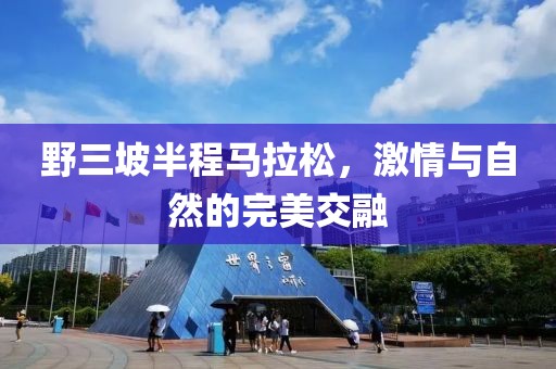 野三坡半程马拉松，激情与自然的完美交融