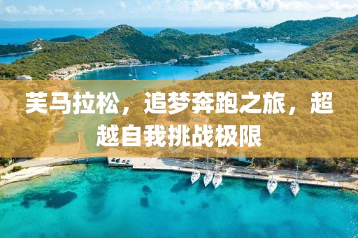 芙马拉松，追梦奔跑之旅，超越自我挑战极限