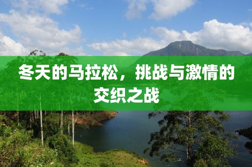 冬天的马拉松，挑战与激情的交织之战