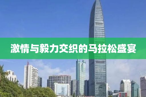 激情与毅力交织的马拉松盛宴