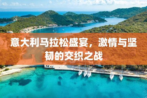 意大利马拉松盛宴，激情与坚韧的交织之战