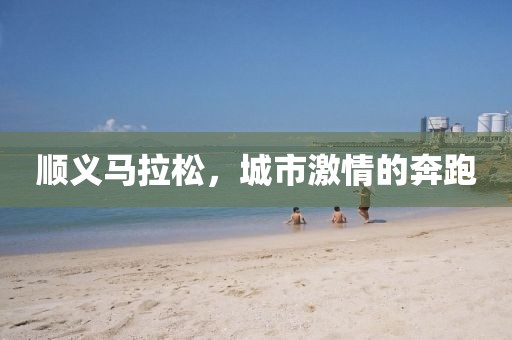 顺义马拉松，城市激情的奔跑