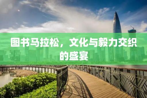 图书马拉松，文化与毅力交织的盛宴