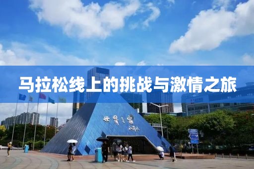 马拉松线上的挑战与激情之旅