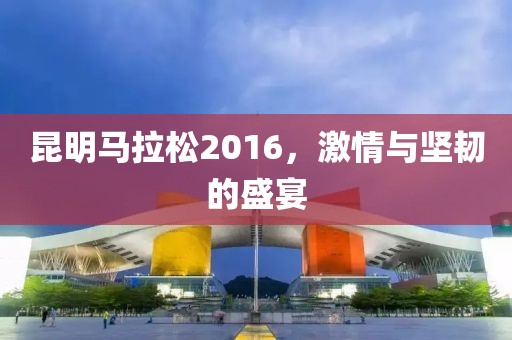 昆明马拉松2016，激情与坚韧的盛宴