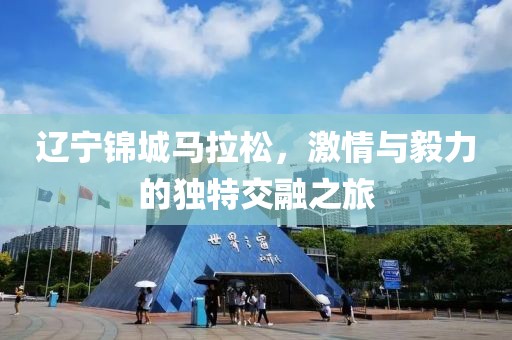 辽宁锦城马拉松，激情与毅力的独特交融之旅