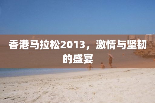 香港马拉松2013，激情与坚韧的盛宴