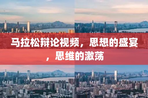 马拉松辩论视频，思想的盛宴，思维的激荡