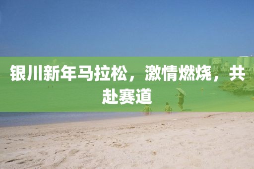 银川新年马拉松，激情燃烧，共赴赛道