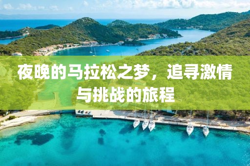 夜晚的马拉松之梦，追寻激情与挑战的旅程