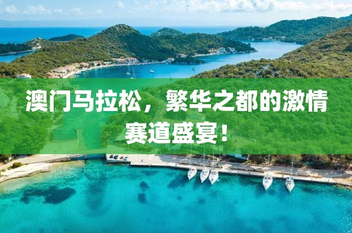 澳门马拉松，繁华之都的激情赛道盛宴！