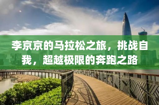 李京京的马拉松之旅，挑战自我，超越极限的奔跑之路