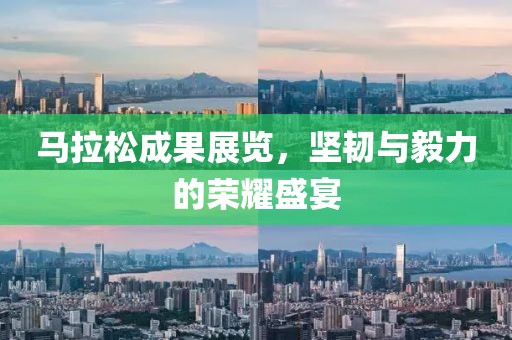马拉松成果展览，坚韧与毅力的荣耀盛宴