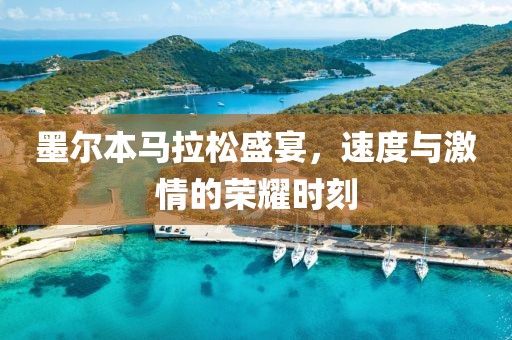 墨尔本马拉松盛宴，速度与激情的荣耀时刻