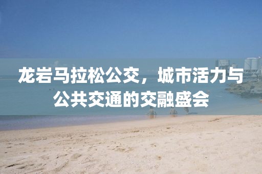 龙岩马拉松公交，城市活力与公共交通的交融盛会