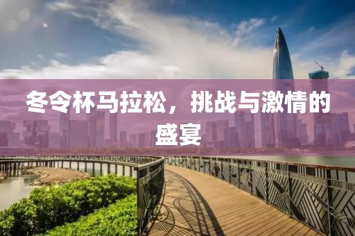 冬令杯马拉松，挑战与激情的盛宴