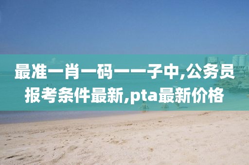 最准一肖一码一一子中,公务员报考条件最新,pta最新价格