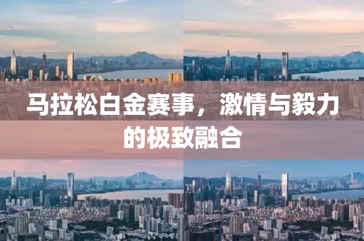 马拉松白金赛事，激情与毅力的极致融合