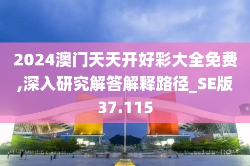 2024澳门天天开好彩大全免费,深入研究解答解释路径_SE版37.115