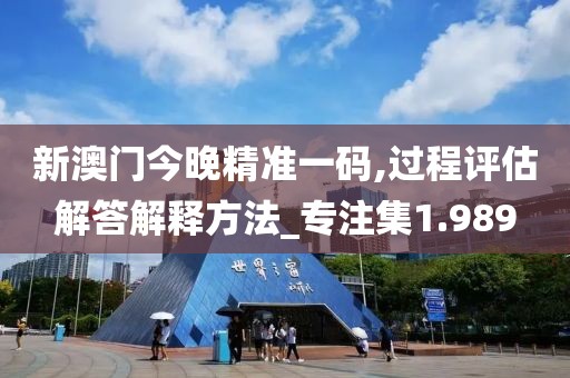 新澳门今晚精准一码,过程评估解答解释方法_专注集1.989