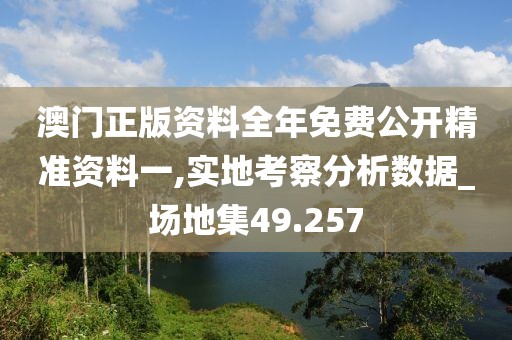澳门正版资料全年免费公开精准资料一,实地考察分析数据_场地集49.257