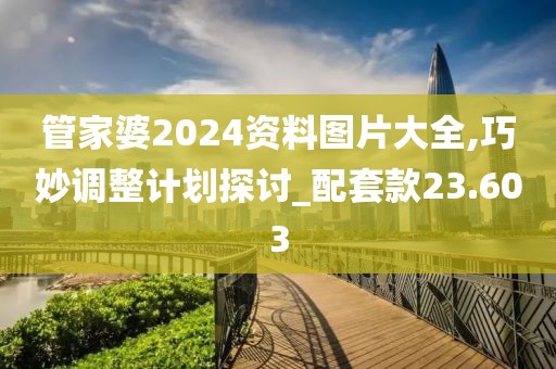 管家婆2024资料图片大全,巧妙调整计划探讨_配套款23.603